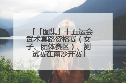 「图集」十五运会武术套路资格赛（女子、团体赛区）、测试赛在南沙开赛