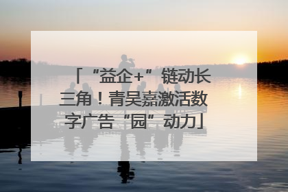 “益企+”链动长三角！青吴嘉激活数字广告“园”动力