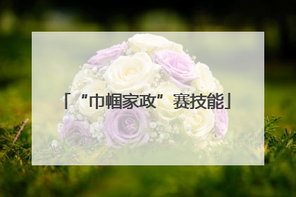 “巾帼家政”赛技能