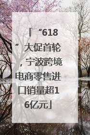 “618”大促首轮，宁波跨境电商零售进口销量超16亿元