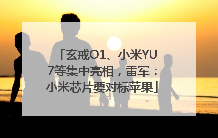 玄戒O1、小米YU7等集中亮相，雷军：小米芯片要对标苹果