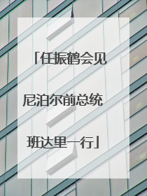 任振鹤会见尼泊尔前总统班达里一行