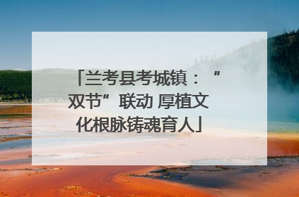 兰考县考城镇：“双节”联动 厚植文化根脉铸魂育人