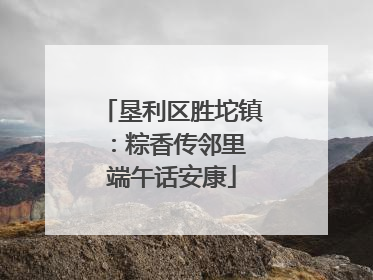垦利区胜坨镇：粽香传邻里 端午话安康