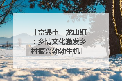 富锦市二龙山镇：乡情文化激发乡村振兴勃勃生机