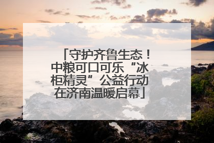 守护齐鲁生态！中粮可口可乐“冰柜精灵”公益行动在济南温暖启幕