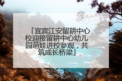 宜宾江安留耕中心校迎接留耕中心幼儿园萌娃进校参观，共筑成长桥梁