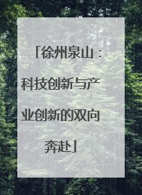 徐州泉山：科技创新与产业创新的双向奔赴