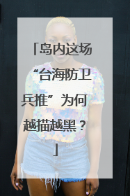 岛内这场“台海防卫兵推”为何越描越黑？