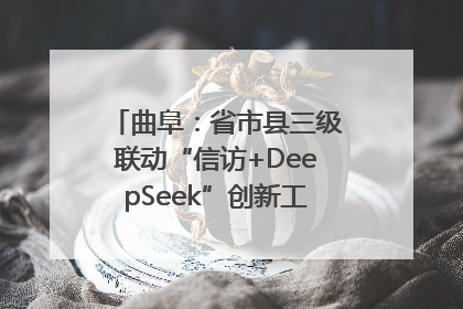 曲阜：省市县三级联动“信访+DeepSeek”创新工作新闻发布会举行