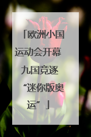 欧洲小国运动会开幕 九国竞逐“迷你版奥运”