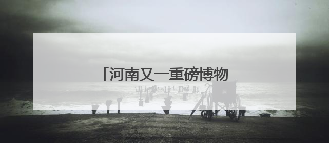 河南又一重磅博物馆将开馆试运行