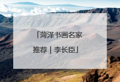 菏泽书画名家推荐｜李长臣