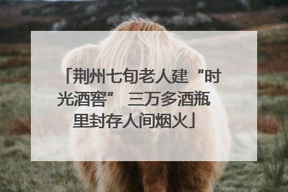 荆州七旬老人建“时光酒窖” 三万多酒瓶里封存人间烟火