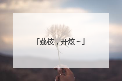 荔枝，开炫～