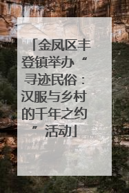 金凤区丰登镇举办“寻迹民俗：汉服与乡村的千年之约”活动