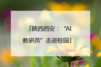 陕西西安：“AI教研员”走进校园