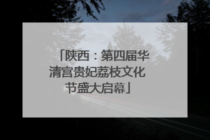 陕西：第四届华清宫贵妃荔枝文化节盛大启幕