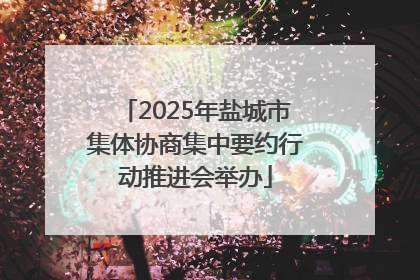 2025年盐城市集体协商集中要约行动推进会举办
